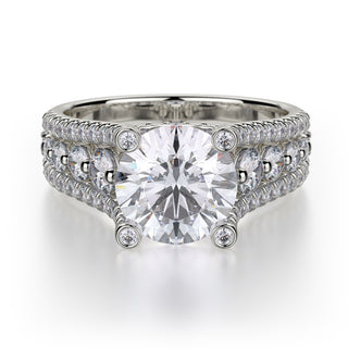 Michael M Strada Engagement Ring R513-1.5