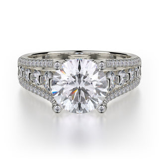 Michael M Strada Engagement Ring R306S-1.5