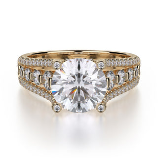 Michael M Strada Engagement Ring R306S-1.5