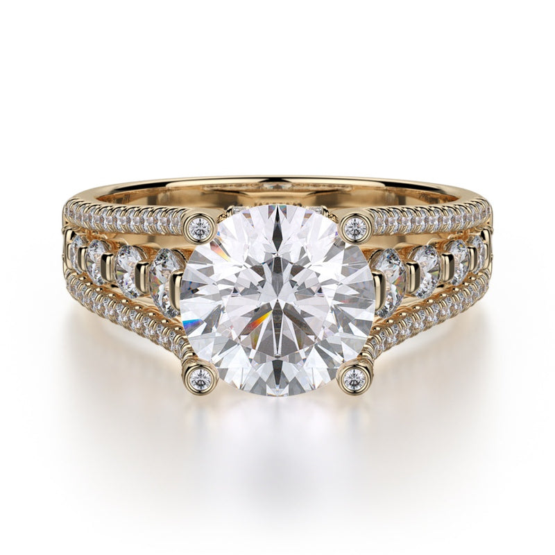 Michael M Strada Engagement Ring R306S-1.5