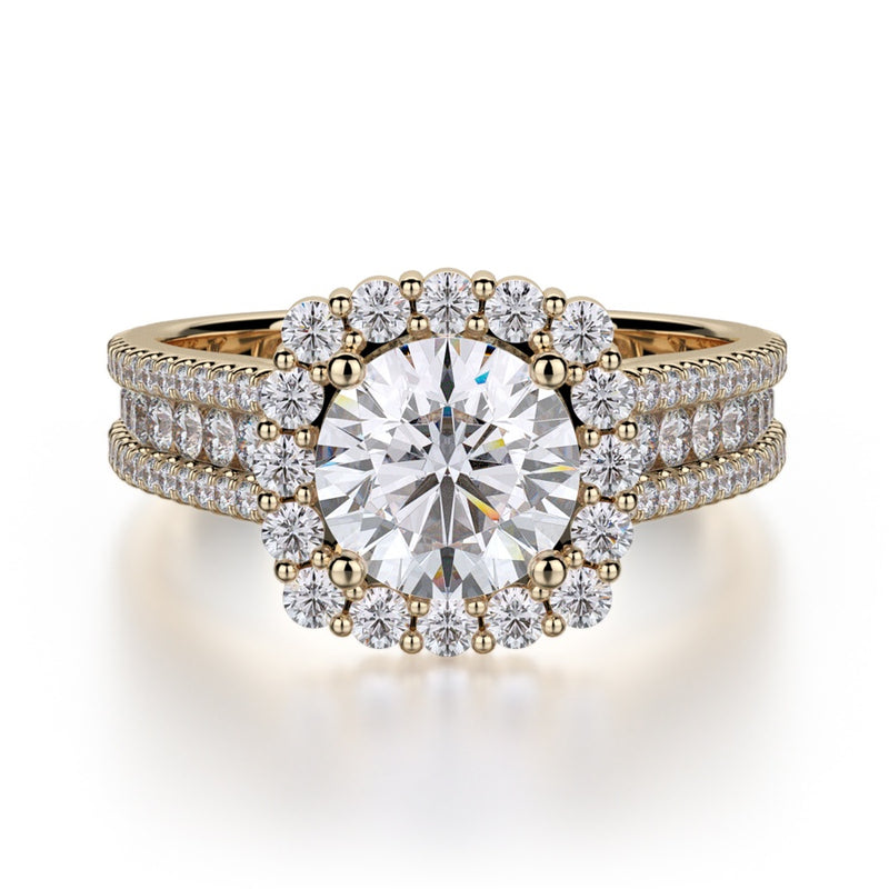 Michael M Strada Engagement Ring R685-1