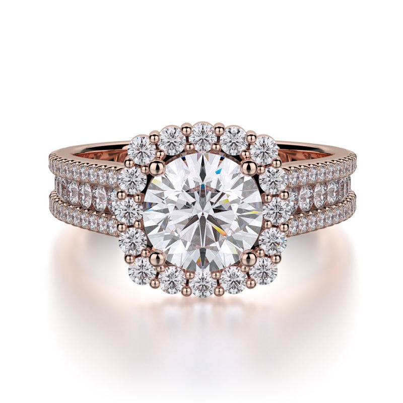 Michael M Strada Engagement Ring R685-1