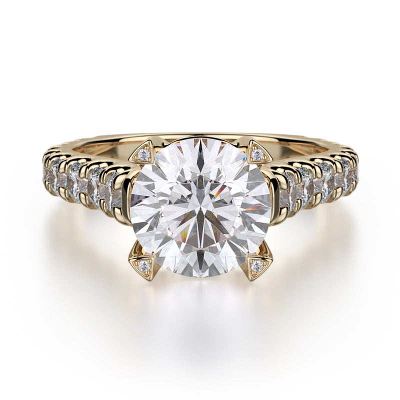 Michael M Strada Engagement Ring R655-2