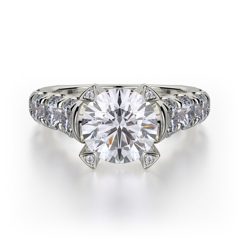 Michael M Strada Engagement Ring R732-2