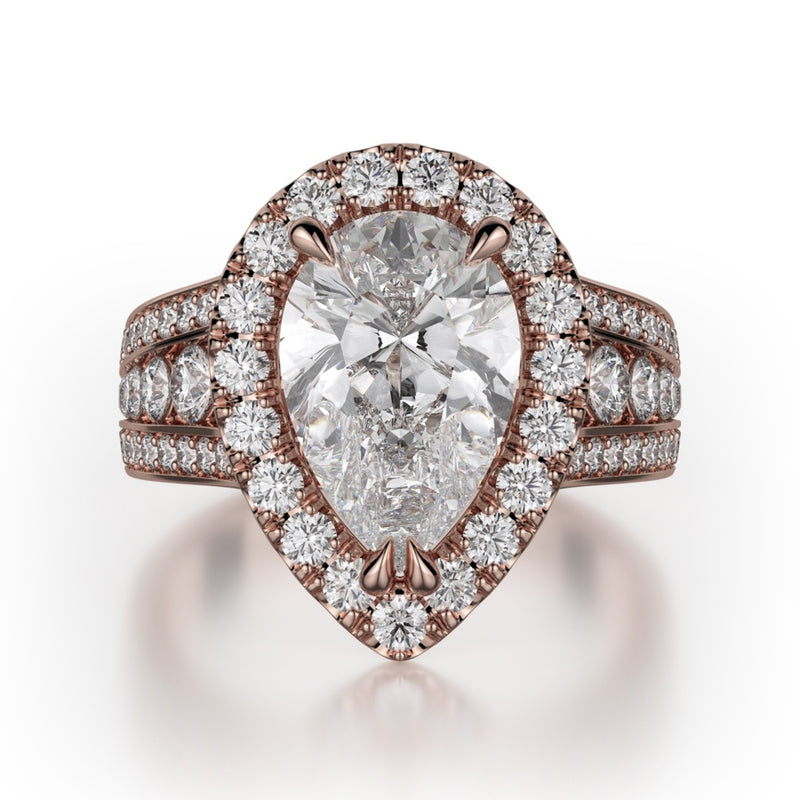 Michael M Strada Engagement Ring R766-2