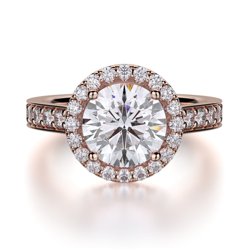Michael M Defined Engagement Ring R500-1.5