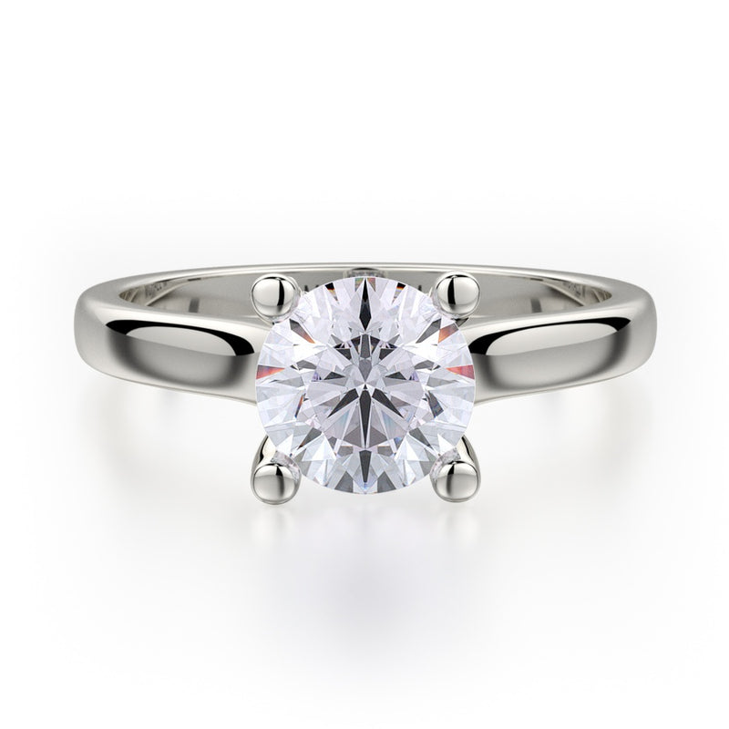 Michael M Defined Engagement Ring R519-1