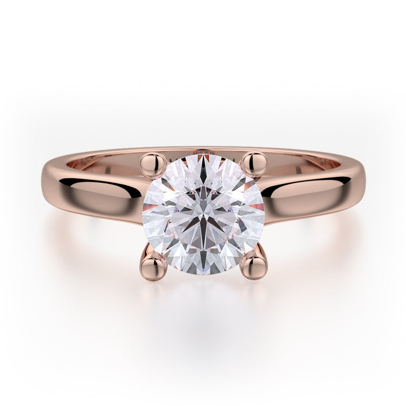 Michael M Defined Engagement Ring R519-1