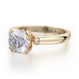 Michael M Defined Engagement Ring R516-1