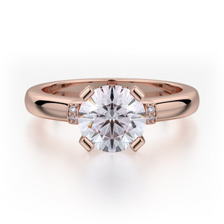 Michael M Defined Engagement Ring R516-1
