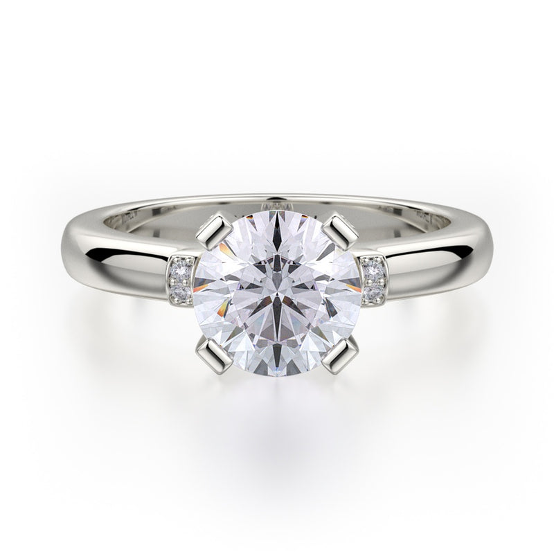 Michael M Defined Engagement Ring R516-1