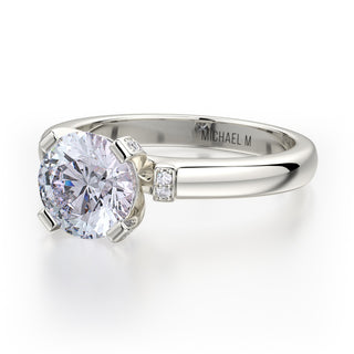 Michael M Defined Engagement Ring R516-1