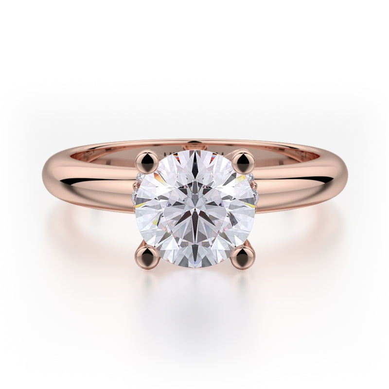 Michael M Defined Engagement Ring R517-1