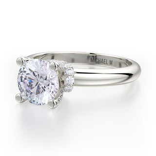 Michael M Defined Engagement Ring R517-1