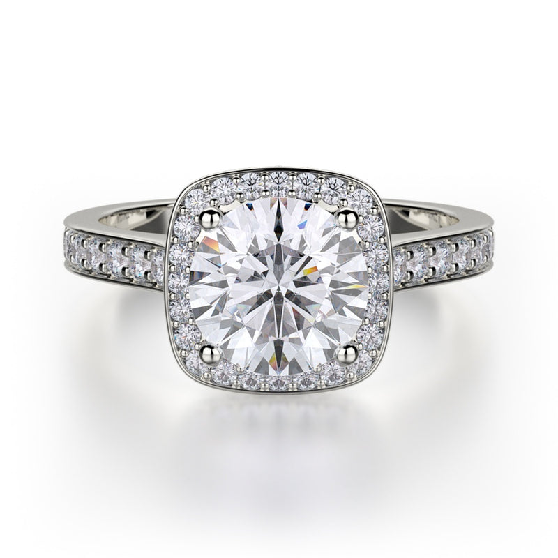 Michael M Defined Engagement Ring R353-2