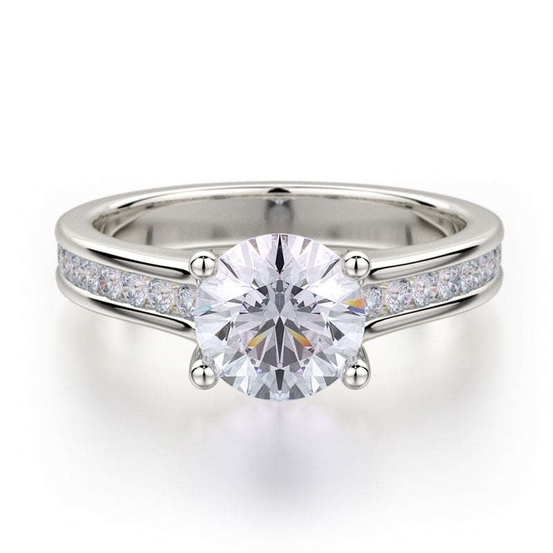 Michael M Defined Engagement Ring R461-1