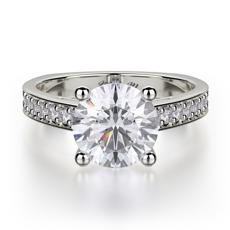 Michael M Defined Engagement Ring R648-2