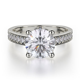 Michael M Defined Engagement Ring R648-2