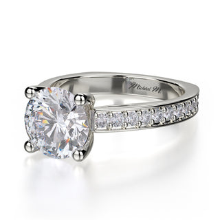 Michael M Defined Engagement Ring R648-2