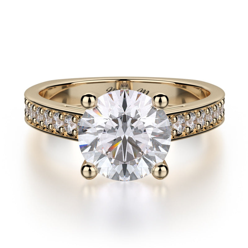 Michael M Defined Engagement Ring R648-2