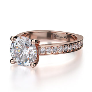 Michael M Defined Engagement Ring R648-2