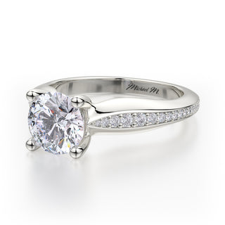 Michael M Defined Engagement Ring R686-1