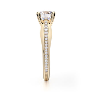 Michael M Defined Engagement Ring R686-1