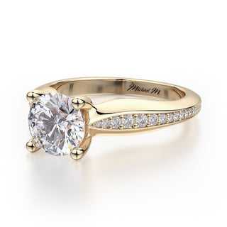 Michael M Defined Engagement Ring R686-1