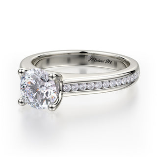 Michael M Defined Engagement Ring R461S-1