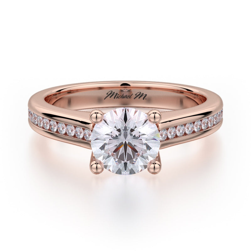 Michael M Defined Engagement Ring R461S-1