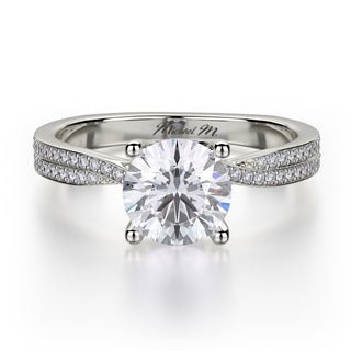 Michael M Defined Engagement Ring R694-1