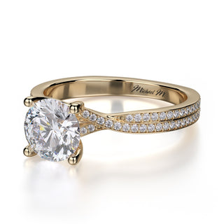 Michael M Defined Engagement Ring R694-1