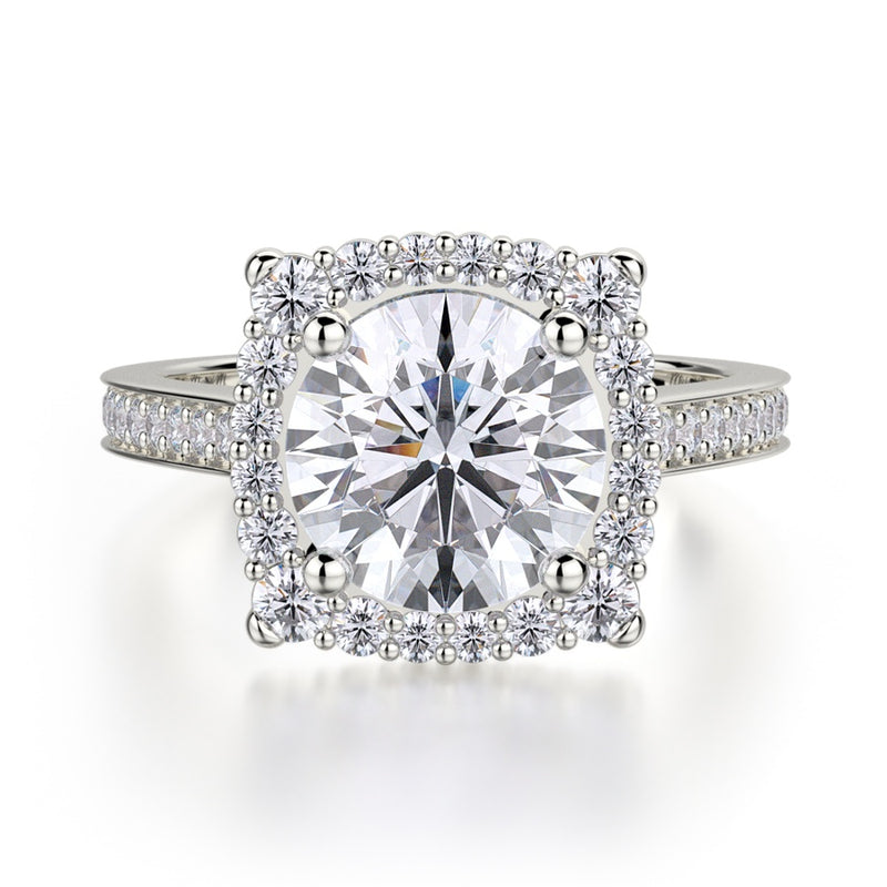 Michael M Defined Engagement Ring R696-2