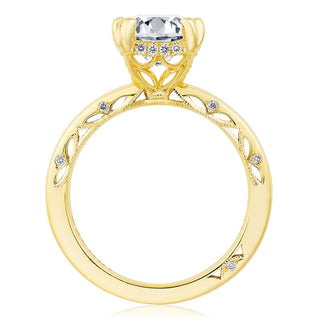 Emerald Solitaire Engagement Ring