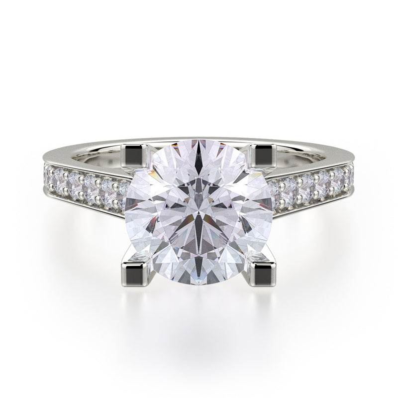 Michael M Defined Engagement Ring R697-2