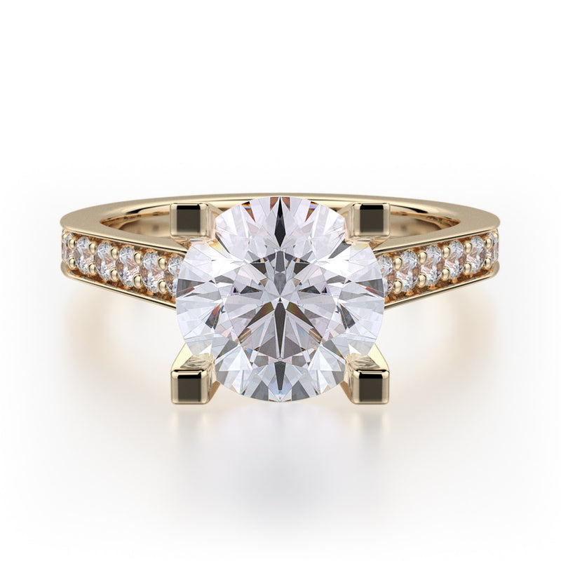 Michael M Defined Engagement Ring R697-2