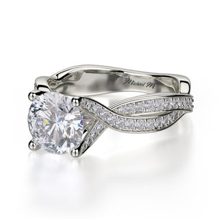 Michael M Defined Engagement Ring R709-1.25
