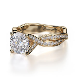 Michael M Defined Engagement Ring R709-1.25