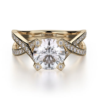 Michael M Defined Engagement Ring R411-1