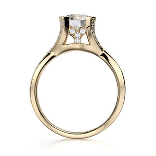 Michael M Defined Engagement Ring R411-1