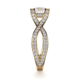 Michael M Defined Engagement Ring R411-1