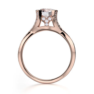 Michael M Defined Engagement Ring R411-1