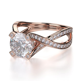 Michael M Defined Engagement Ring R411-1