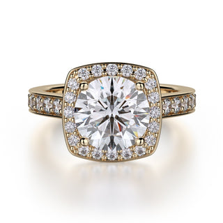 Michael M Defined Engagement Ring R378-2