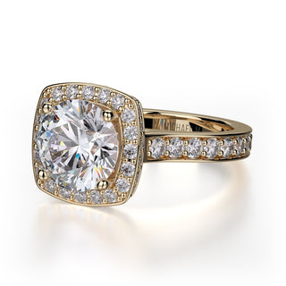 Michael M Defined Engagement Ring R378-2