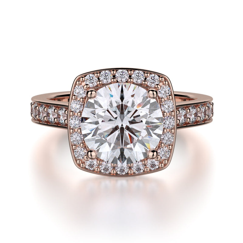 Michael M Defined Engagement Ring R378-2