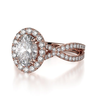 Michael M Defined Engagement Ring R454-2