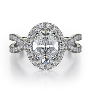 Michael M Defined Engagement Ring R454-2