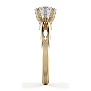 Michael M Defined Engagement Ring R521-1