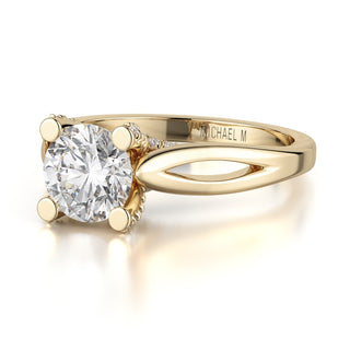 Michael M Defined Engagement Ring R521-1